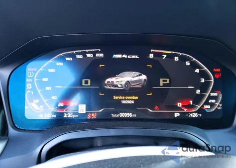 2023 BMW M4 Csl from USA, damaged, VIN WBS63AZ00PCL35819